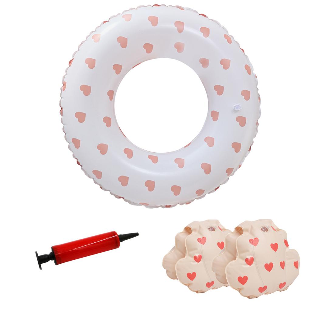 Plavací rukávky Dětské plavání Nafukovací rukávky Kroužky na paže Nafukovací plovák na paže Bezpečnostní plavecký plovák Sada rukávků