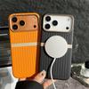 Luggage Magnetic Series Protective Case for iPhone 17 Pro Max with Apple 16 AI Button & Full Coverage