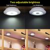 3pcs LED Light Set -  Remote Controlled, Magnetic Stick-On Night Lights for Hallway, Bathroom, Bedroom, Kitchen, Cabinet, and Stairs Home Decor