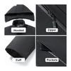 Winter Hooded Parka With Zipper Pockets Fleece Lining Men's Winter Jacket Coat Korean Winter Jackets for Men's Winter Coats