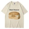 Grappige Ed Sheeran Meme Print T-shirts Mannen Vrouwen Humor Creativiteit Korte Mouw Oversized Casual Zomer T-shirt Streetwear