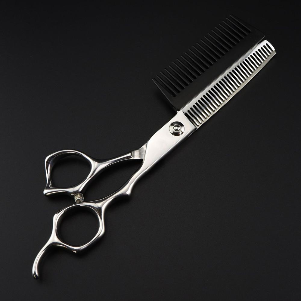 Professional JP440c Steel 6 '' Removable Cut Hair Scissors with Comb Haircut Barber Makas Thinning Shears Hairdressing Scissors
