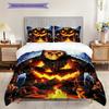 Green Monster Set Threepiece Set 1 Duvet Cover 2 Pillowcase Without Core Christmas Birthday Gift Soft And Comfortable Bedding Set Bedding