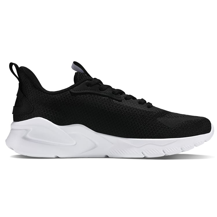 361 Casual Cushioning Breathable Abrasion Resistant Slip Resistant Low Top Running Shoes Men's Black 672112221-3