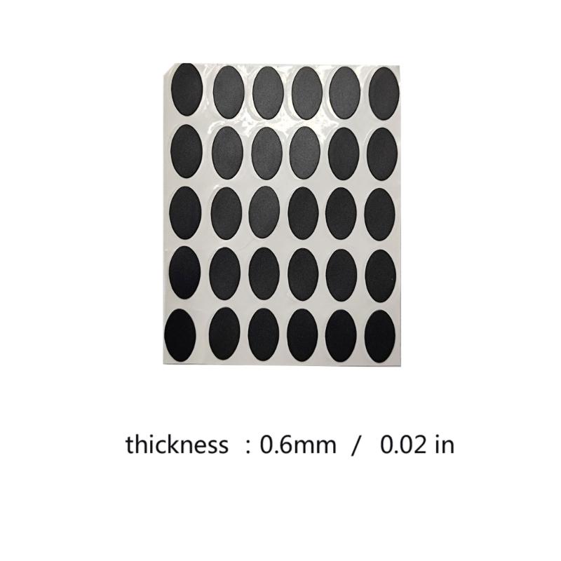 30 Stück Gaming-Mausfüße Universelle Ersatz-Mausfüße Kantenbehandlungen Glattes PTFE-Klebeband für M215 M325 M310 M320