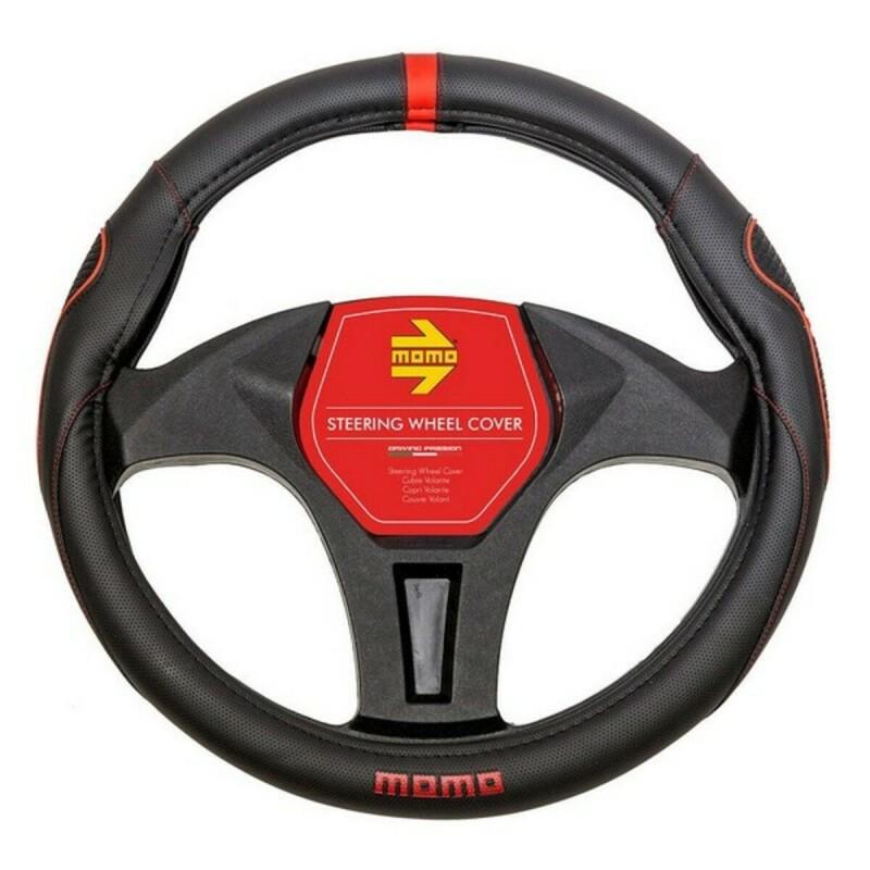Momo-Momo Steering Wheel Cover 014 Black Universal