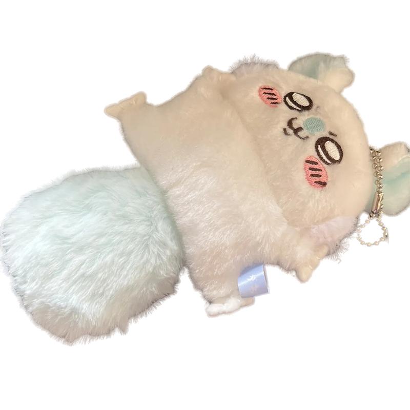 Yiji Cartoon-Figur Flugsaurier Plüschanhänger Puppe Schultasche Kawaii Tasche Anhänger Niedliches Mädchen Plüschtier Mädchen Geschenk