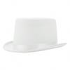 Classic White Top Hat For Adults Costume Magician Party Formal Wear