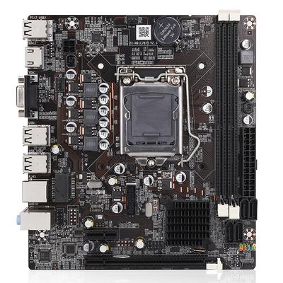 Nova Placa Mãe H61 Placa Mãe LGA1155 I33220 Host Jogo Multi Abertura Com HDMI