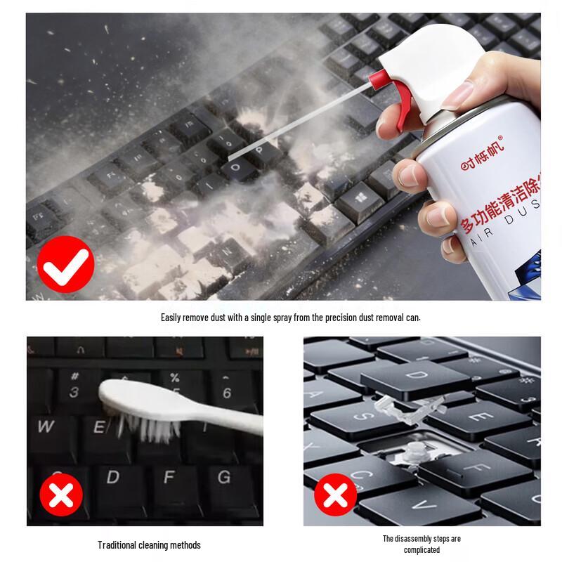 Compressed Air Duster & Electronics Cleaning Kit