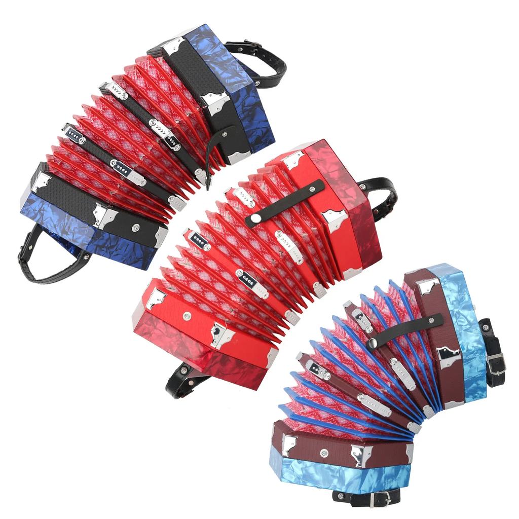 Concertina Instrument Concertina Accordion Concertina Accordion Portable Professional for Adults Musical Instrument Supplies