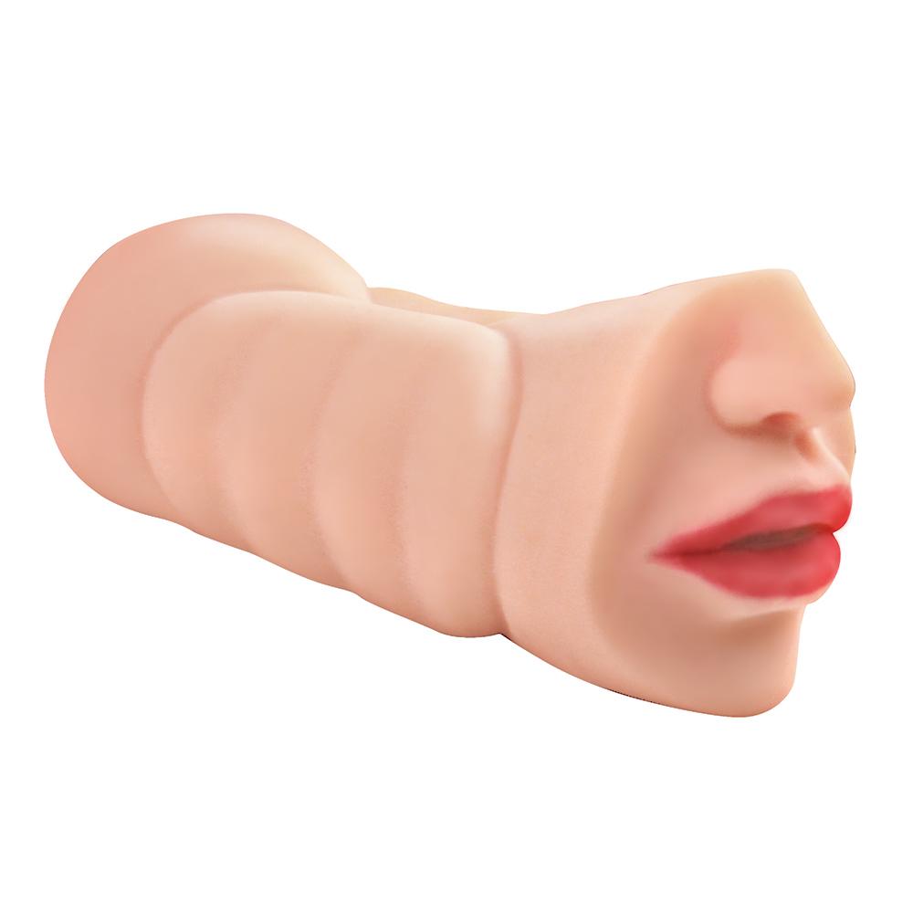 Male Oral Masturbator 2 In 1 Realistic Vagina Mastubators for Men Pocket Pusssy Blowjob Masturbation Sex Toy