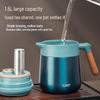 Jiate 1.5L Stainless Steel Insulated Tea Pot