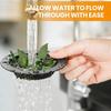 10/1PCS Kitchen Sink Filter Stainless Steel Mesh Sink Strainer Filter Bathroom Sink Strainer Drain Hole Filter Trap Waste Screen
