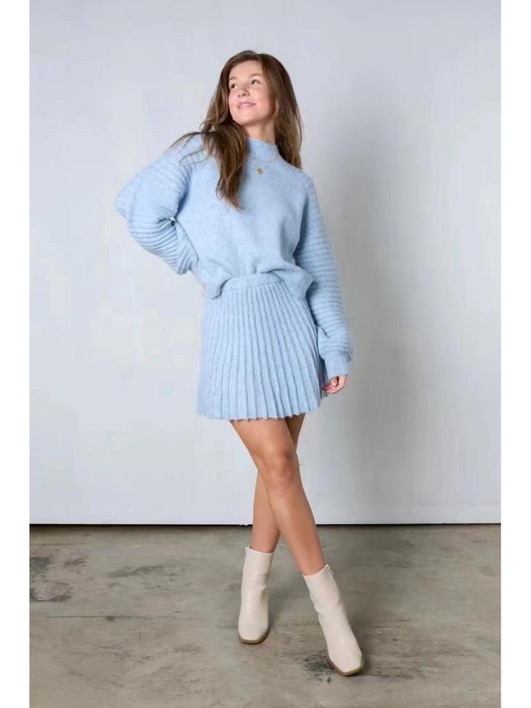 2023 Herbst/Winter Damen Europäischer und Amerikanischer Pullover Set