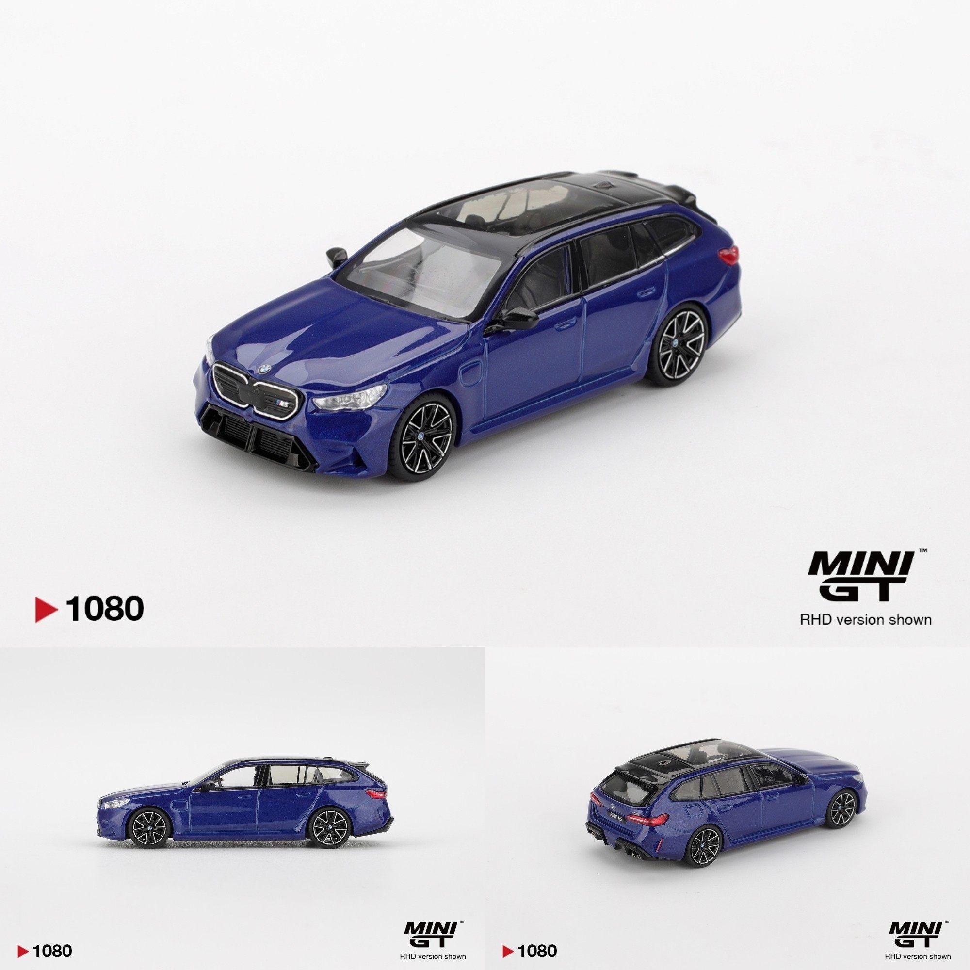 

MINI GT 1:64 BMW M5 Touring G99 Marina Bay Simulation static alloy car model, Boys festival gift toy, adult collection ornament