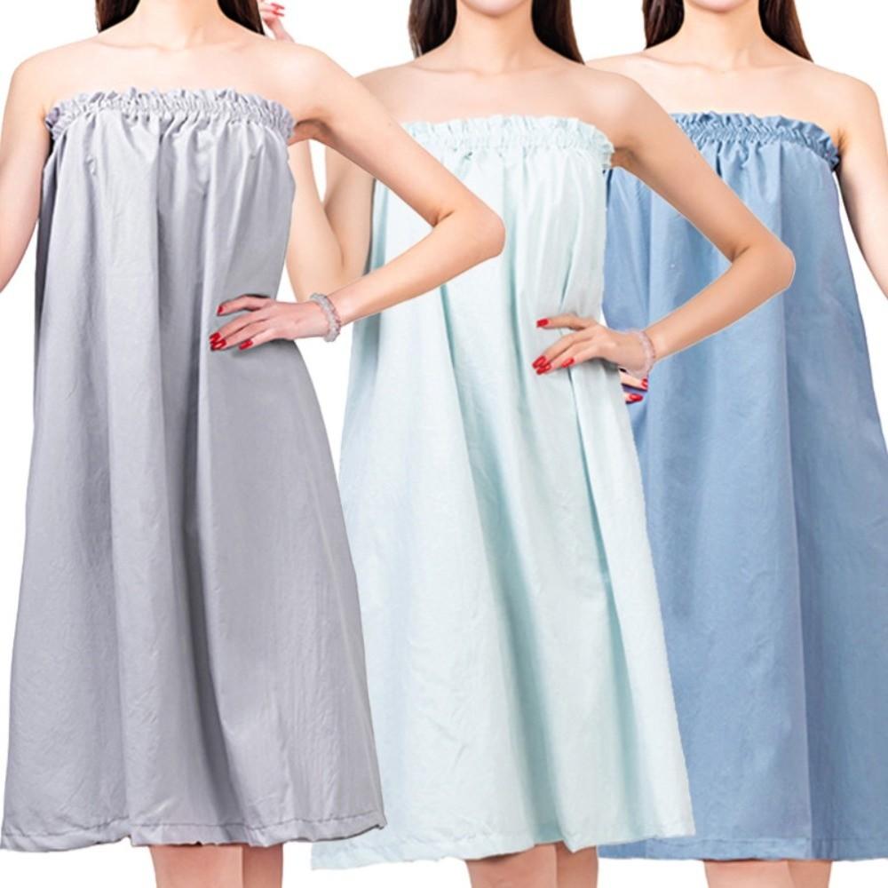 Machine Washable Flexible Bust Support Bath Skirt Strapless Wearable Shower Towel Soft Absorbent Sauna Towels Swimming Pool