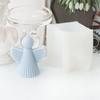 Easter Themed Angel Silicone Mold DIY Wax Candle Molds Aromatherapy Making Mould Handmade Festive Theme Ornament