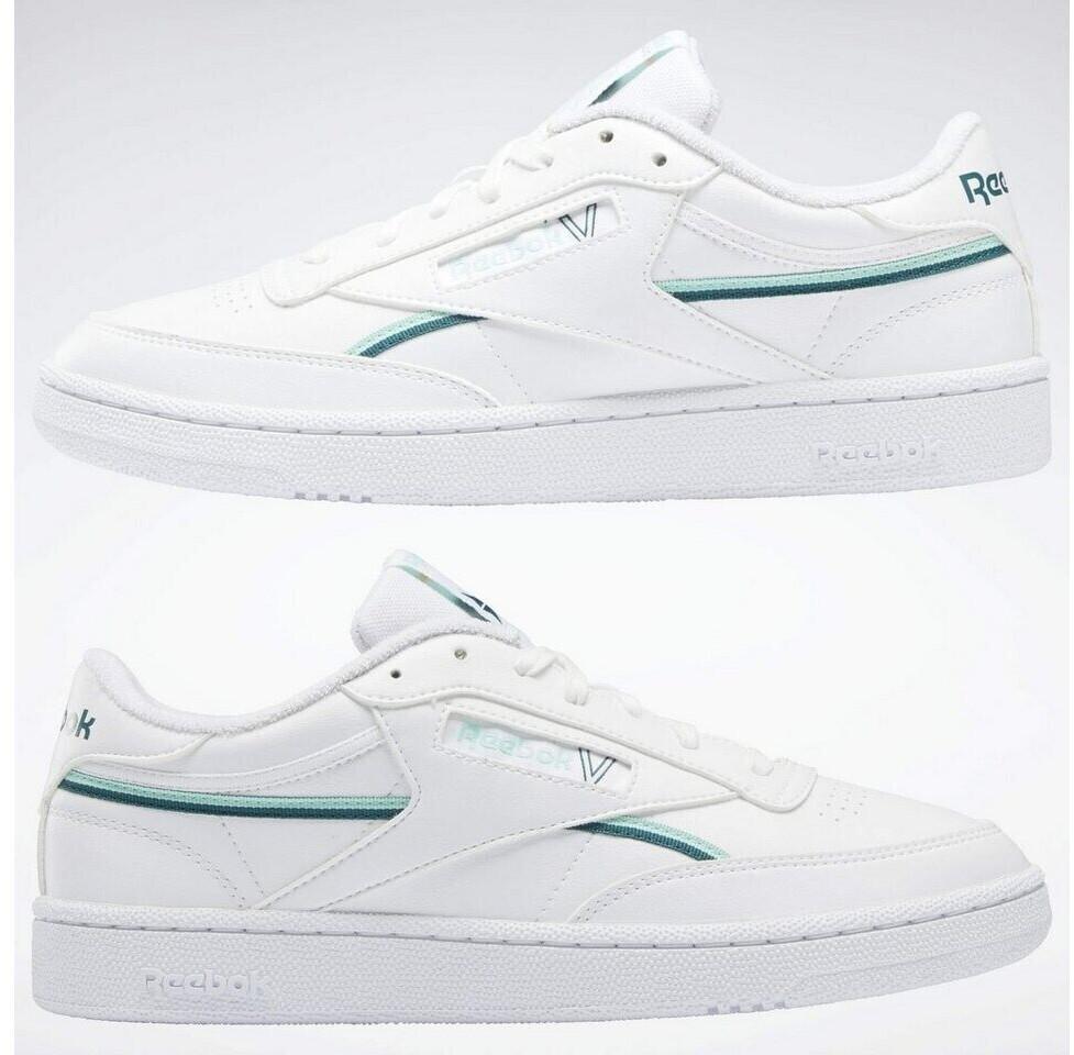 Vegan Reebok Club C 85 Sneakers Cloud White/Hint Mint/Midnight Pine