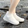 Rubber Latex Rain Shoe Covers Reusable Thickened Rain Boot– Anti-Slip, Portable for Outdoor Hiking & Travel