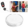 Smart Finder AntiLost Alarm Reminder Kids Pets Key Wallet Car Dog Cat Bag Luggage Locator for (White )