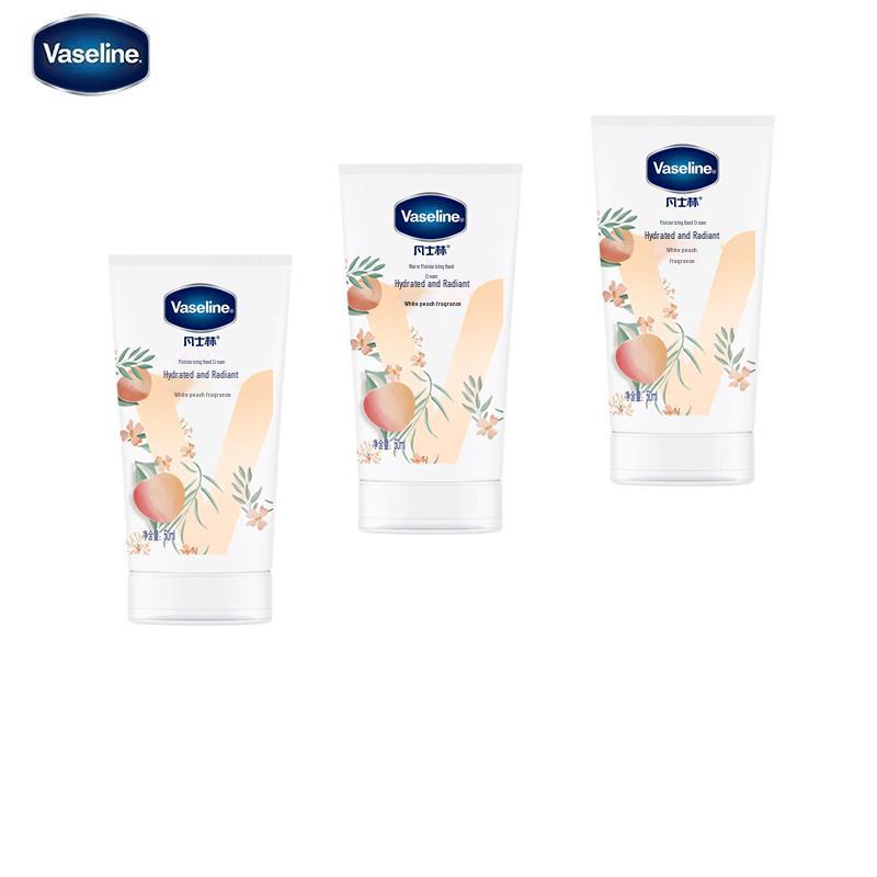 Vaseline White Peach Hydrating Hand Cream 3-Pack