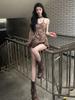 Women Long Tank Tops Printing Girls Y2K Tops Bandeau Vest Backless For Lady Sexy Fashion Street Wear
