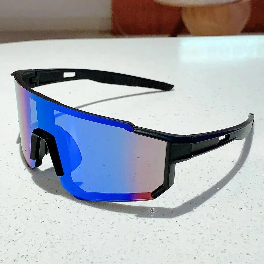 Oversized Rimless Sport Sunglasses Women  New Fashion Frameless Shield Sun Glasses For Men Outdoor Bicycle Mountain Eyewear