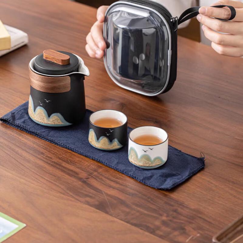 Forbidden City Cultural Creative Travel Tea Set