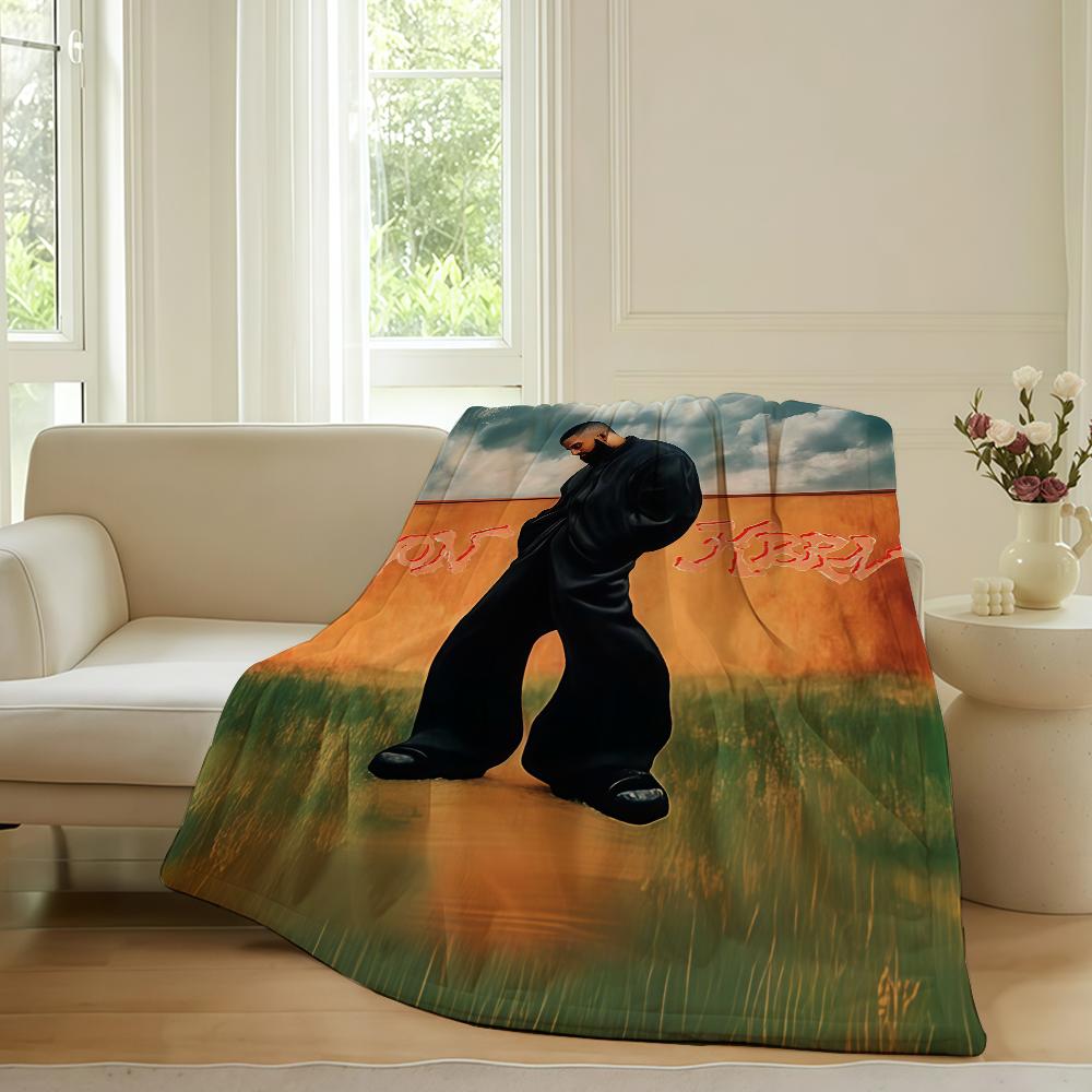American rapper Eladio Carrion Blanket For Sofa Office Bed Plane Travel Sleep Read Relax Camping Soft And Warm