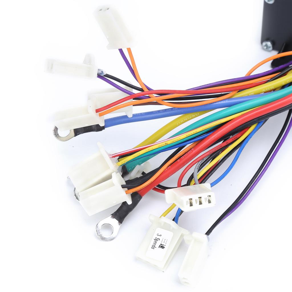 48V 2000W Electric Brushless Motor Kit High Speed Power Motor Set Controller Throttle Grip for DIY Modification