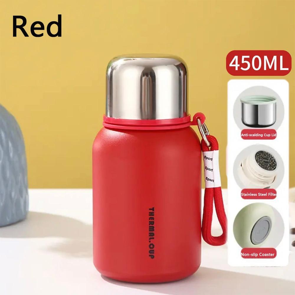 Portable Water Cup 450ML Tumbler New Insulated Bottle  Travel Use
