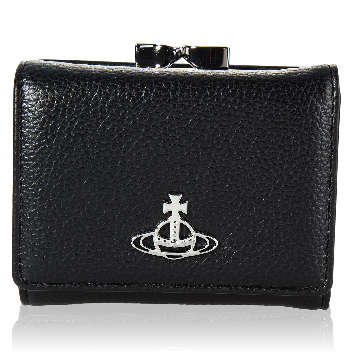 

Vivienne Westwood Grain Small Frame Wallet S000D N403 Re-Vegan (51010018 Black) чорний