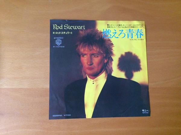 

7inch Record ROD STEWART Young Turks P1575WPROMO WARNER BROS. 1981 Japan Rock Used