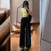 Overalls women's spring and summer new mountaineering sweatpants small paratrooper pants loose wide-leg quick-drying pants