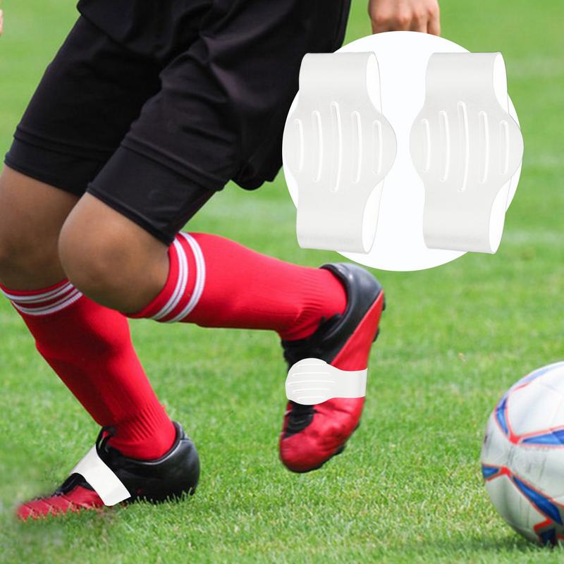 1pair Shoe Lace Band Soccer Silicone Soccer Cleats Lace Bands Football Accessories High Grip Design Elastic Protector Keeps Laces Tied