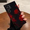 Red Spider Lily Flower Of Hell Phone Case For S23 Samsung S24 S25 Ultra S22 S20 Fe S21 Plus A16 A54 A34 A53 Back Cover