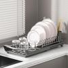 Extendable Draining Tray Space Saving Dish Drainer Durable Utensil Storage Holder  Cooking