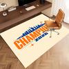 1pc Knicks logo Print Area Rug - Soft, Washable Non-Slip Indoor Mat, Living Room, Home Office Decorative Rug,Office Decorative