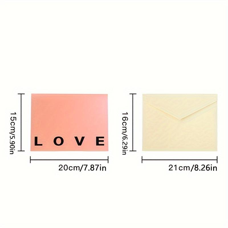 1 Set/4 Stück Kreative 3D-Grußkarte zum Valentinstag, Thanksgiving, Geschäftsgeschenk, Geschenkkarte für den Außenhandel, Geschenkpapier-Grußkarte, Party-Dekorationskarte