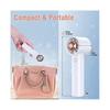 Handheld Fan, Portable Fan with 3 Speeds, Ultra Quiet, , USB Rechargeable Battery Operated Personal Fan A