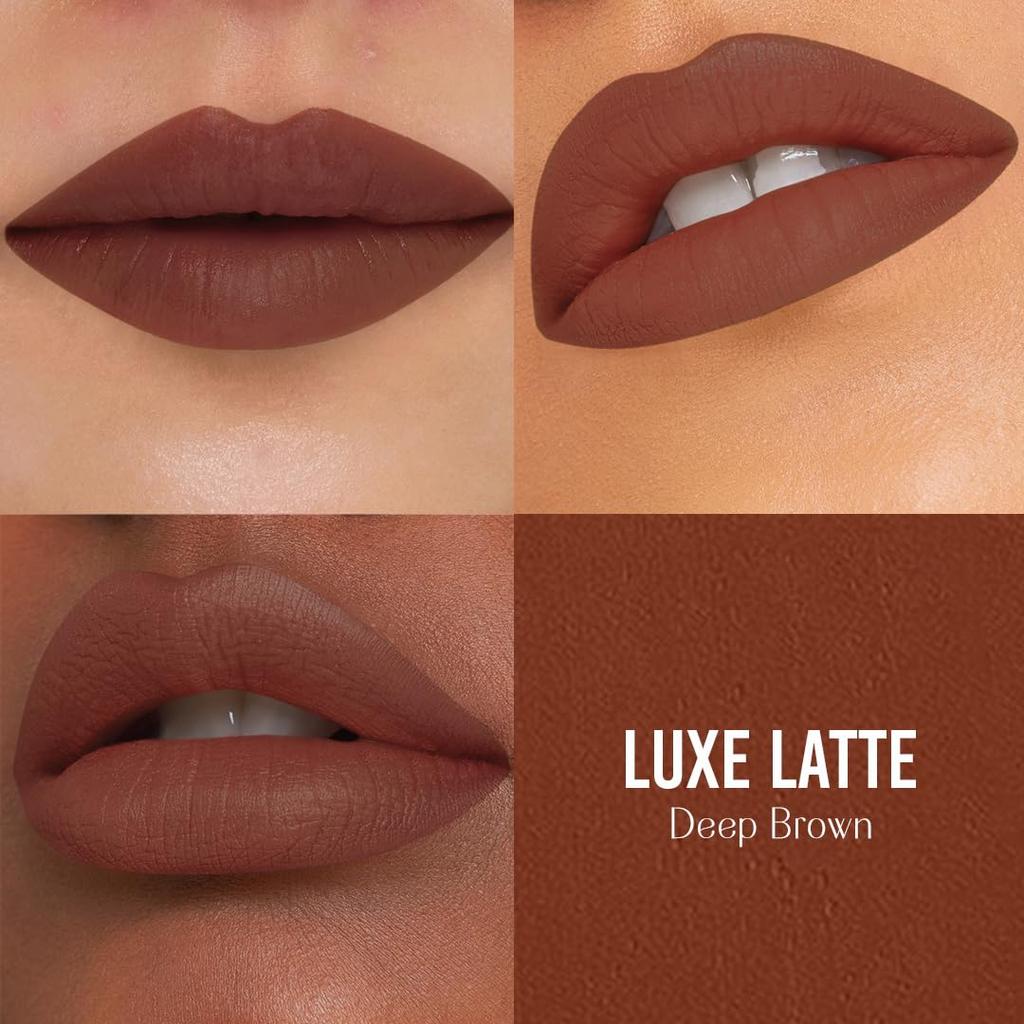 LoveChild Masaba Ultra Matte Deep Brown Lipstick, Long Lasting Upto 6Hrs, Transfer-Proof, Hydrating & Nourishing Nude Bullet Lipsticks For Women, L