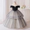 Robe de Demoiselle d'Honneur Mariage Tout-petit Baptême Robe 1er Anniversaire Vêtements Bébé Fille Princesse Mariage Dentelle Fête Costume Enfant LP801