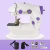 Foot Pedal Electric Sewing Machine LED Light Portable Sewing Machine Mini Sewing Machine Beginners