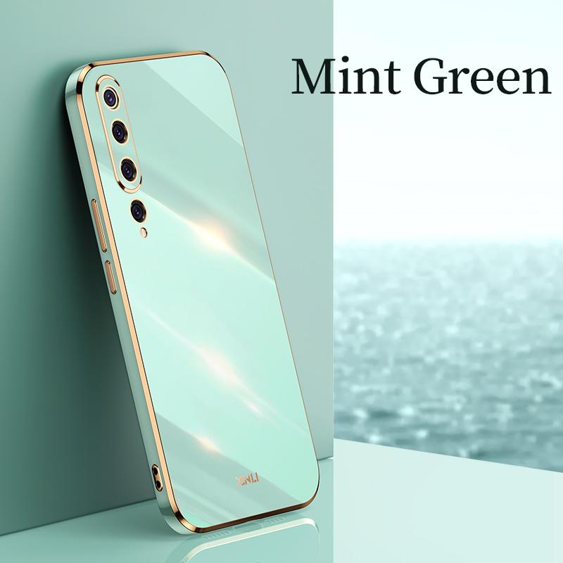 Luxury Plating Square Bumper Ring Holder Phone Case On For Xiaomi Mi 9 8 Mi9 Mi8 Xiomi Xiaomi9 Xiaomi8 Soft Silicone Stand Cover