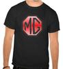 26 MG Motor Car Logo Černé Tričko -999- Unisex Tričko
