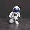 Żywica Figurka Astronauty Statua Figurka Kosmonauta Rzeźba Edukacyjna Zabawka Dekoracja Biurka Domu Model Astronauty Na Prezent Dla Dzieci