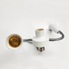 Adjustable White E27 Base Light Socket Splitter Led Bulbs Holder Converter With Extension Hose Lamp Holder