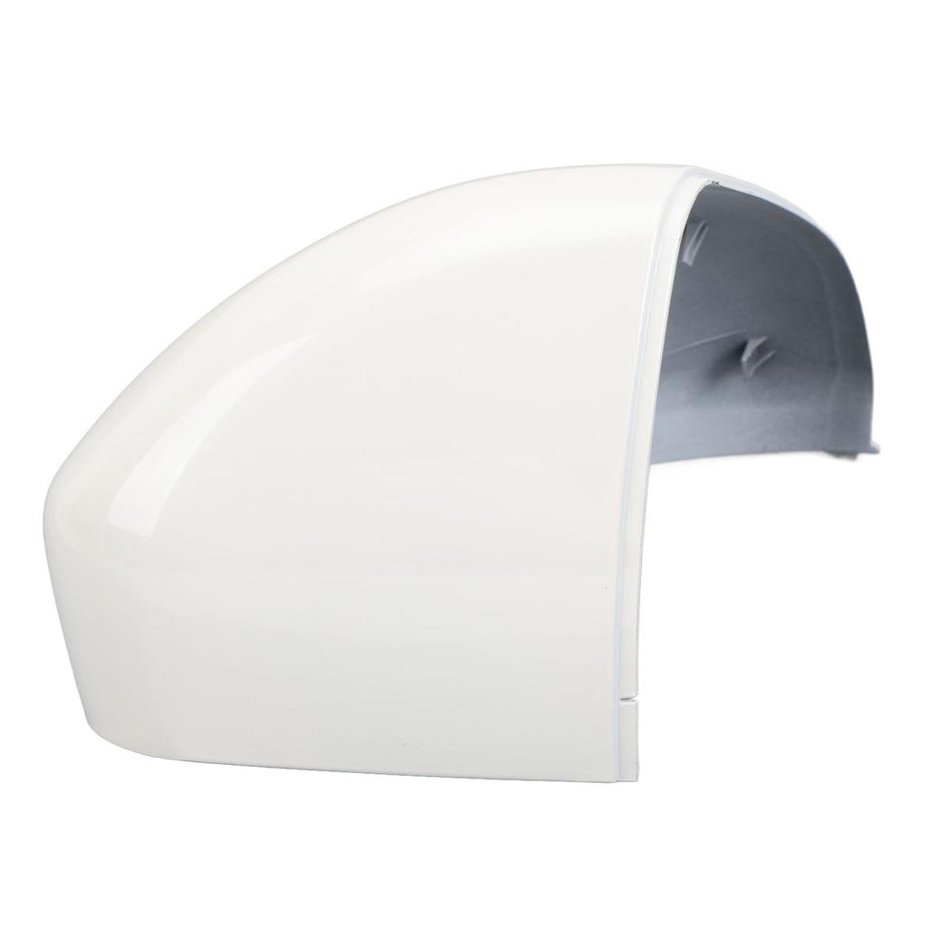 Side View Mirror Housing Cover White Rear View Wing Mirror Cap Weather Resistant for Edge 2015 To