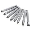 8 Pcs Watch Crown Winder Set 2 10mm Aluminum Alloy Ergonomic Watch Crown Winder Screw for Repair